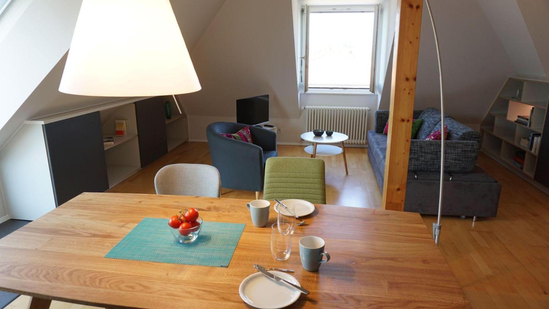Ferienwohnung Weitsicht Meersburg Buitenkant foto