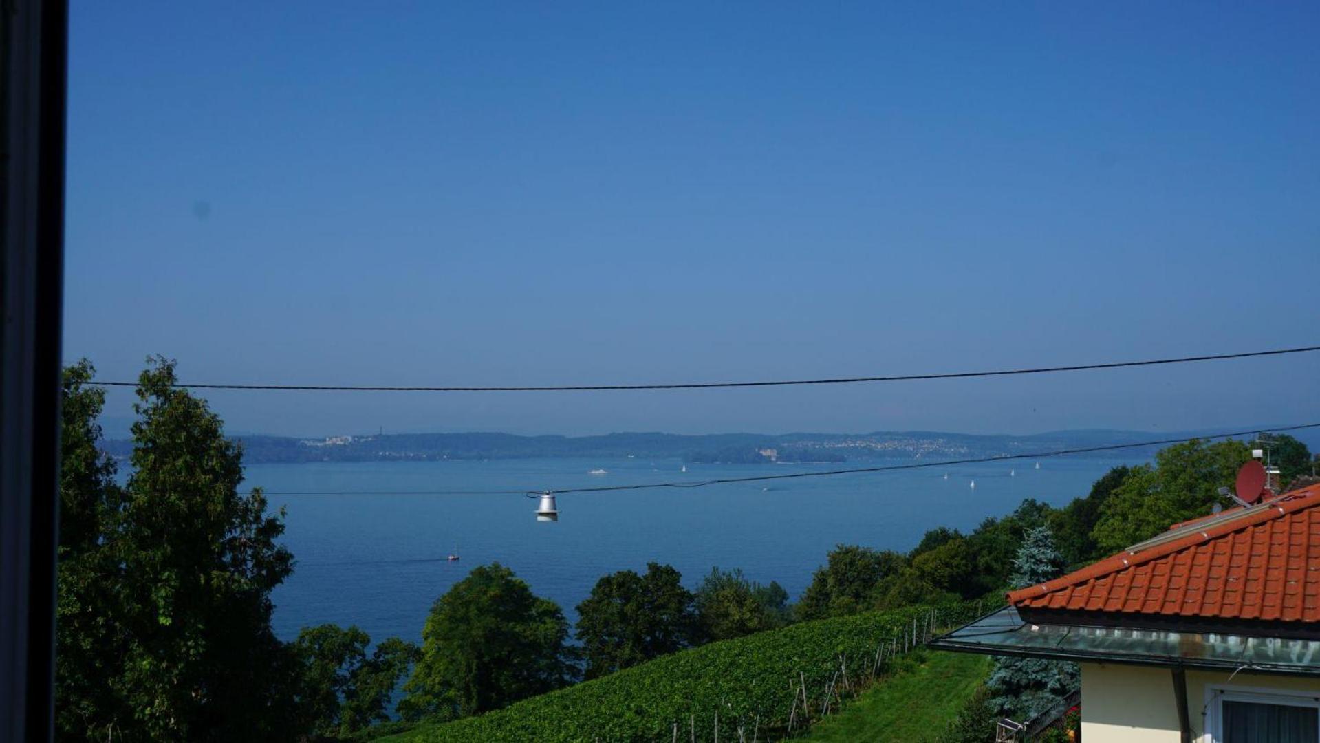 Ferienwohnung Weitsicht Meersburg Buitenkant foto