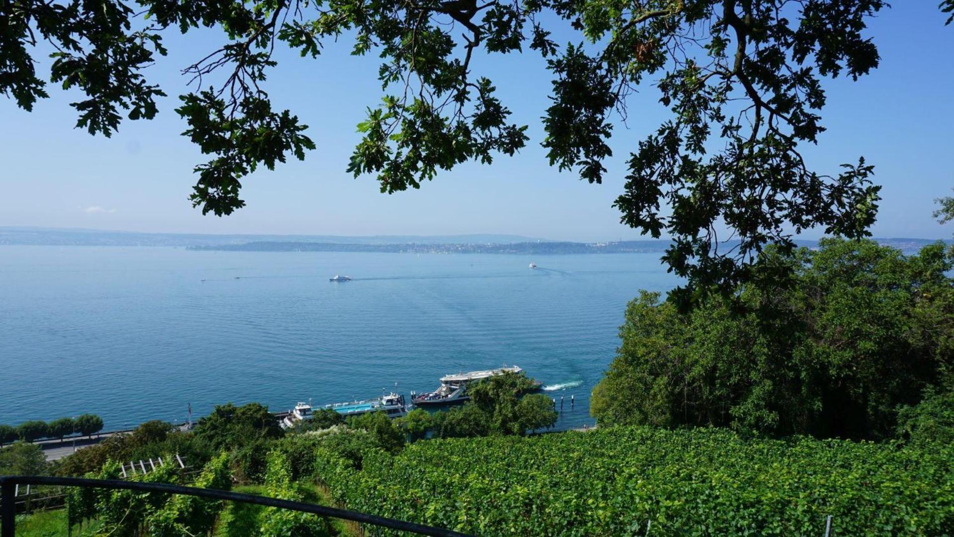 Ferienwohnung Weitsicht Meersburg Buitenkant foto