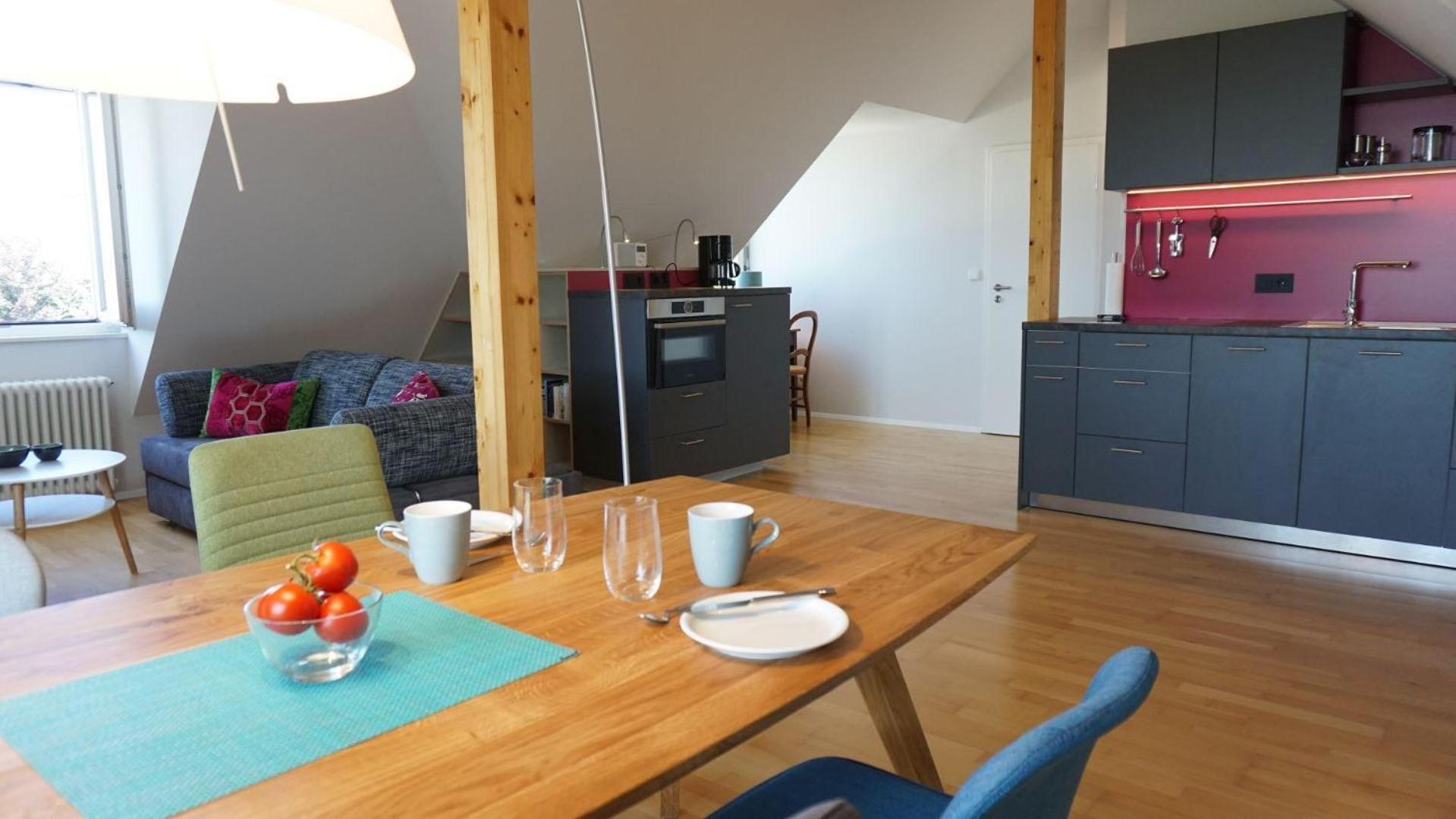 Ferienwohnung Weitsicht Meersburg Buitenkant foto