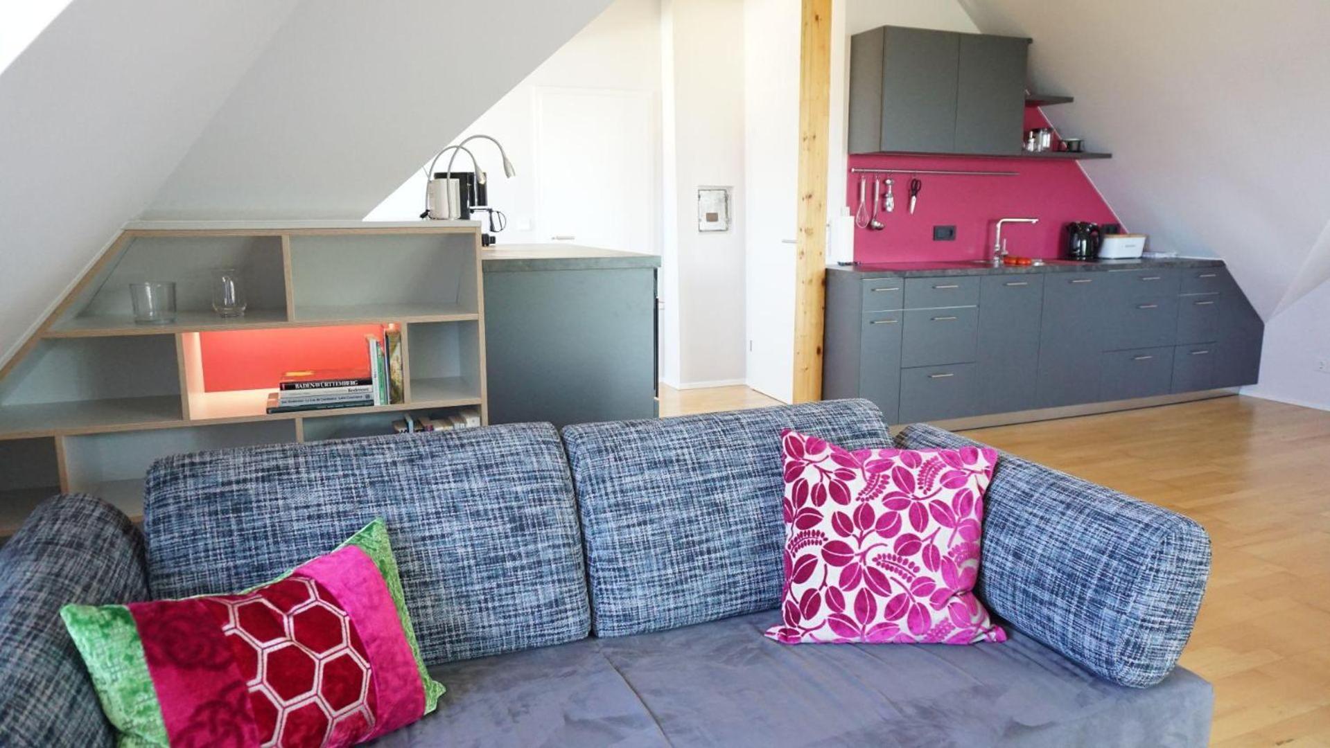 Ferienwohnung Weitsicht Meersburg Buitenkant foto